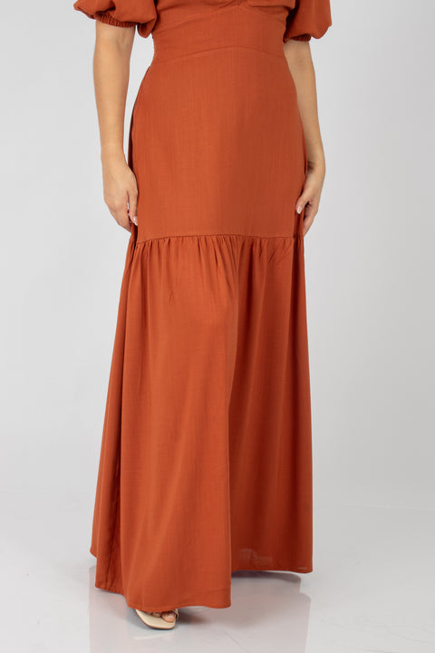 Vestido Berenice - Camel