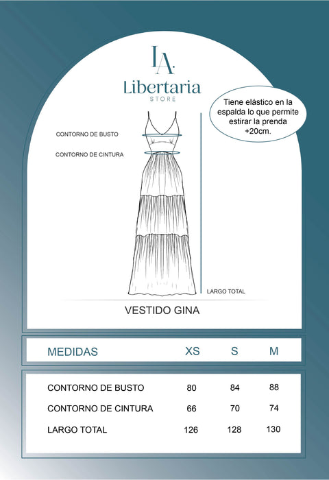 Vestido Gina - Perla