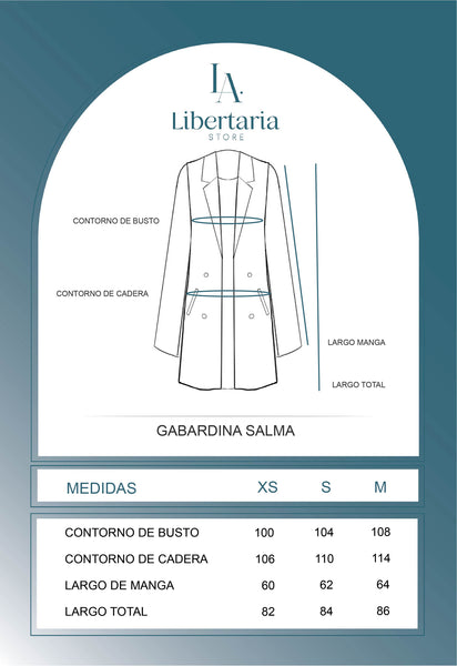 GABARDINA SALMA BEIGE