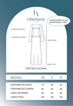 Cargar imagen en el visor de la galería, VESTIDO LUCIANA PLOMO
