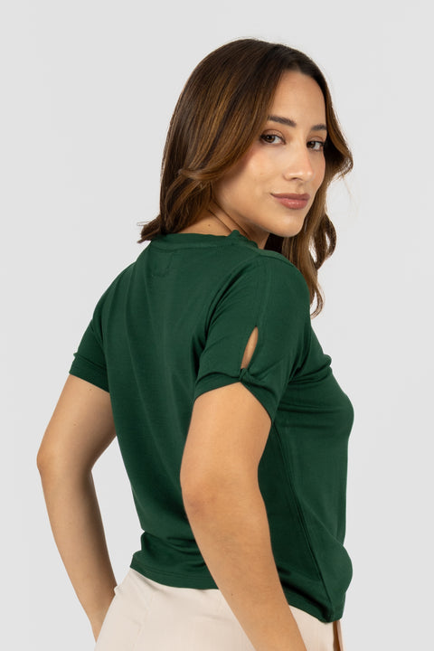 Camiseta Kiara - Verde Botella