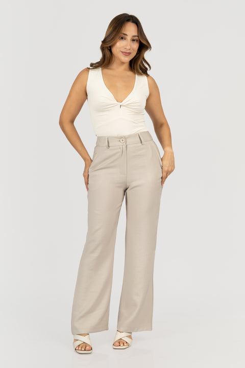 Pantalon Carla - Beige