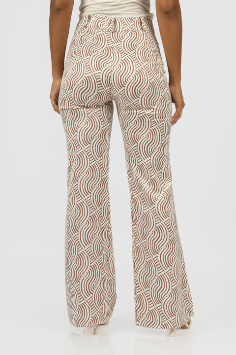 Pantalon Vivi - Camel