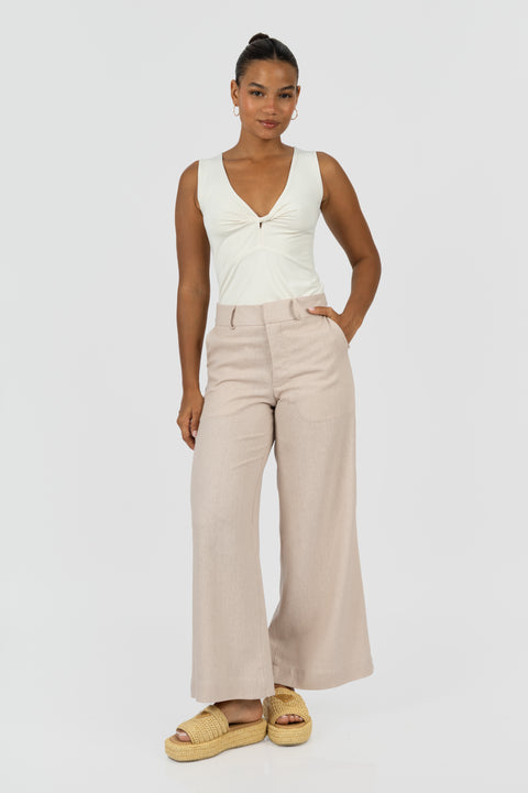 Pantalon Ebania - Beige