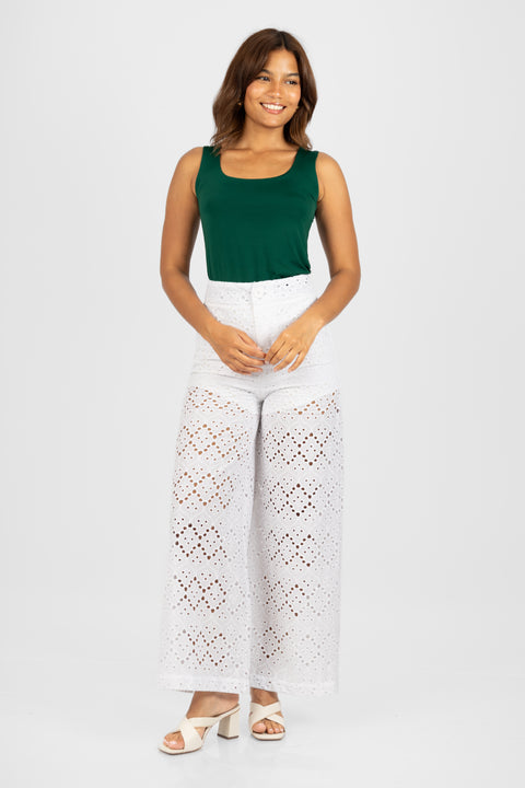 Pantalon Lara - Blanco