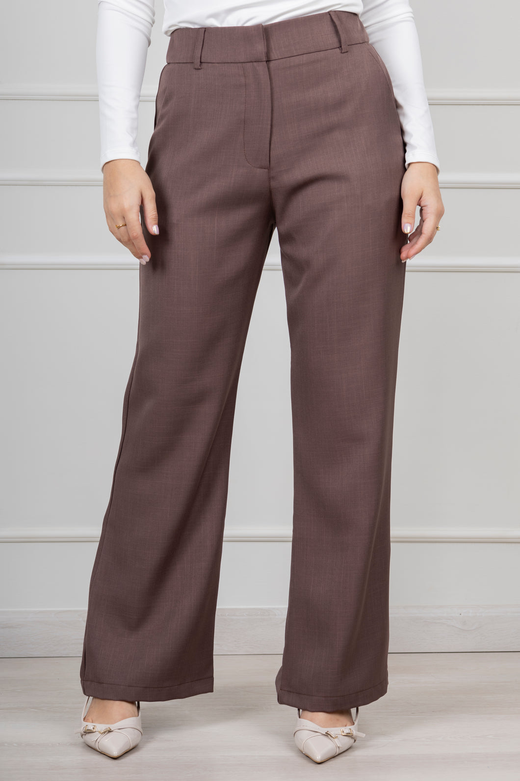 PANTALON CARLA MARRON