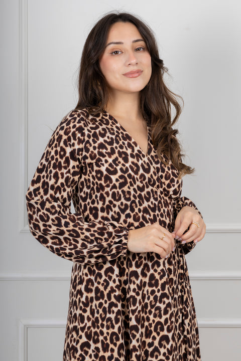 Vestido Katia - Animal Print