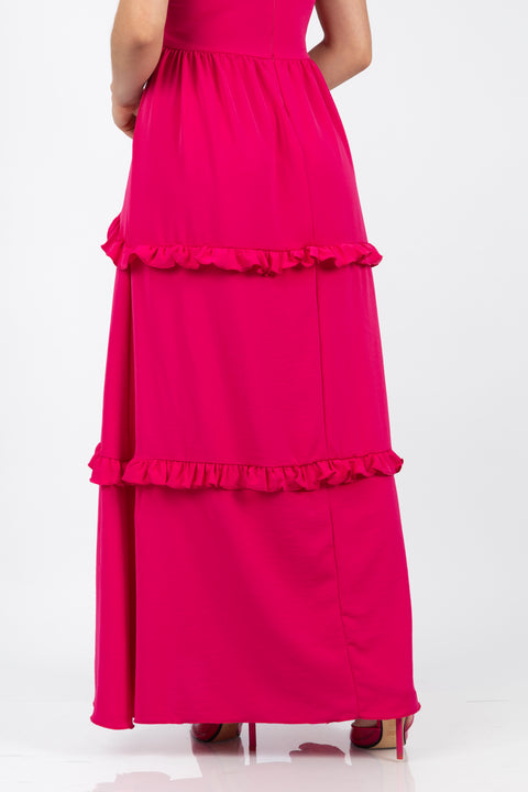 Vestido Catalina - Fucsia