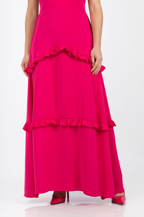 Vestido Catalina - Fucsia