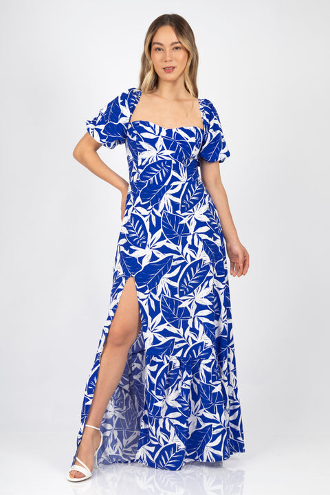 Vestido Carolina - Azul