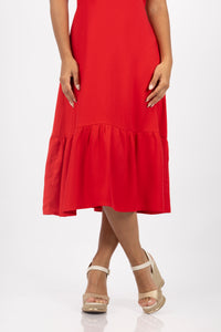 VESTIDO FRANCIS ROJO