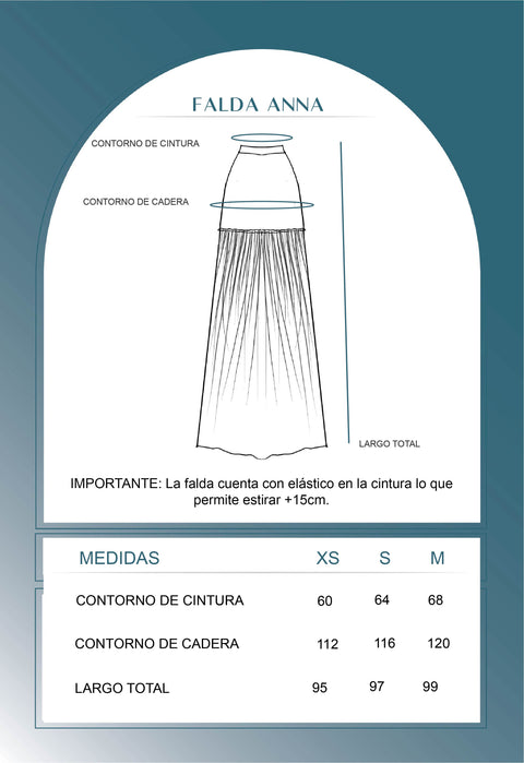 Falda Anna - Verde