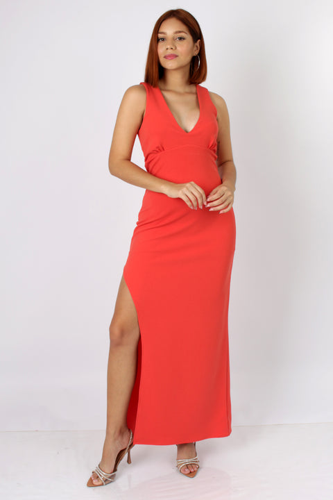 Vestido Layla - Coral