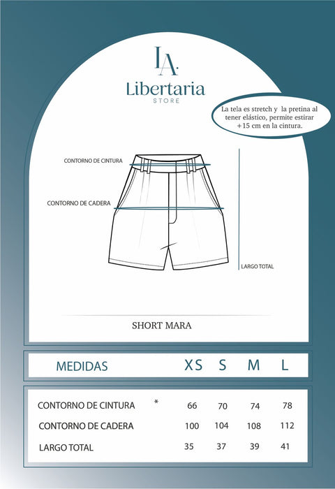 Short Sastre - Perla